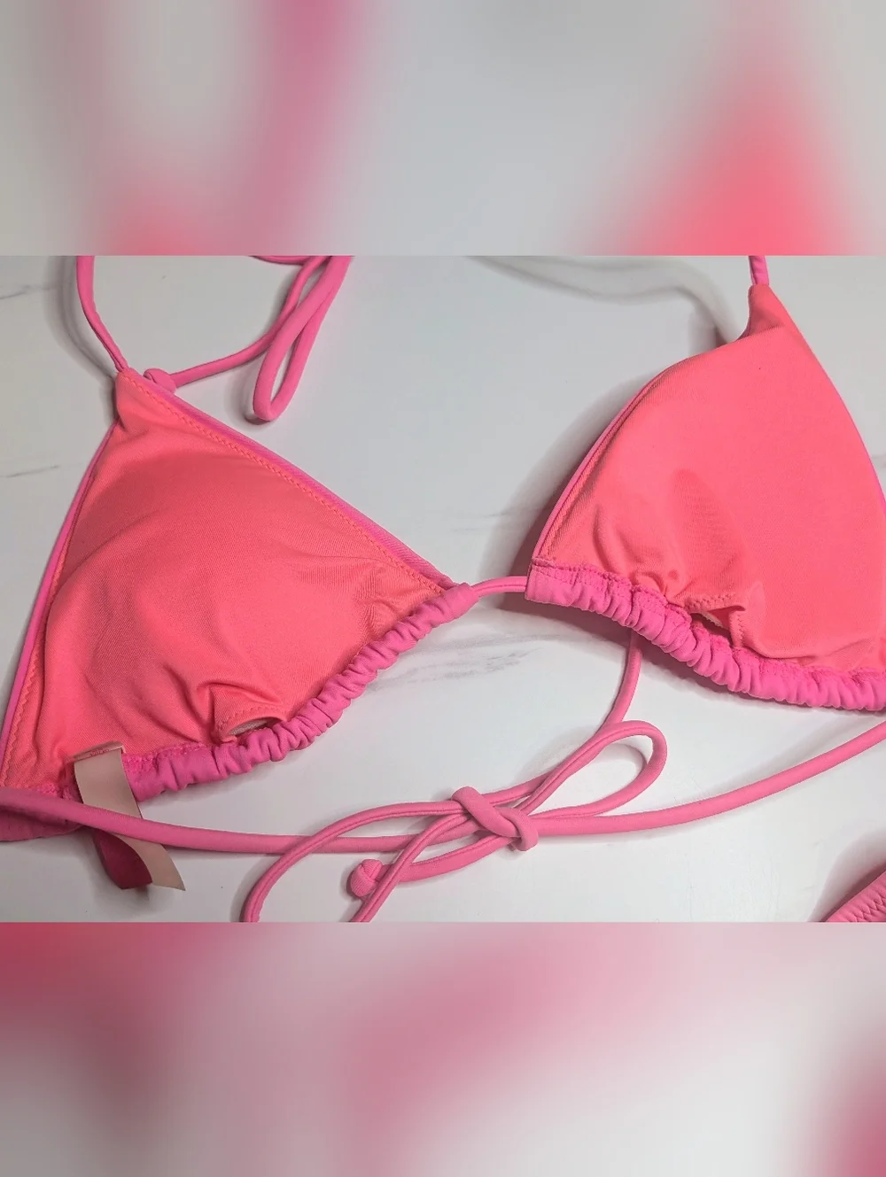 Victoria's Secret Hot Pink Bikini Set